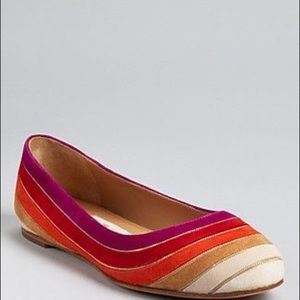 Salvatore Ferragamo Bruck Multicolor Flats size 7B